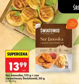 Biedronka Ser Janosika z sosem żurawinowym oferta