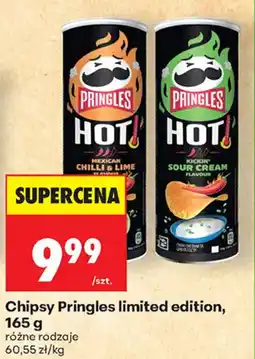 Biedronka Chipsy Pringles limited edition oferta