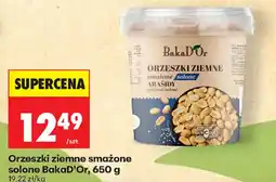 Biedronka Orzeszki ziemne smażone solone BakaD'Or oferta