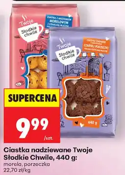 Biedronka Ciastka nadziewane Twoje Słodkie Chwile oferta
