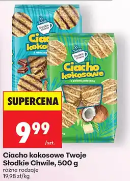 Biedronka Ciacho kokosowe Twoje Słodkie Chwile oferta