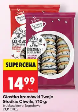 Biedronka Ciastka kremówki Twoje Słodkie Chwile oferta