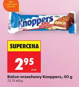 Biedronka Baton orzechowy Knoppers oferta
