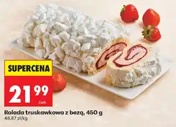 Biedronka Rolada truskawkowa z bezą oferta