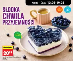 Biedronka Sernik na zimno z borówkami oferta