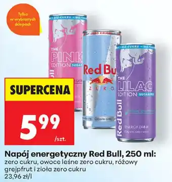Biedronka Napój energetyczny Red Bull oferta