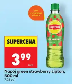 Biedronka Napój green strawberry Lipton oferta