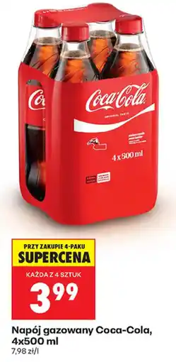 Biedronka Napój gazowany Coca-Cola oferta