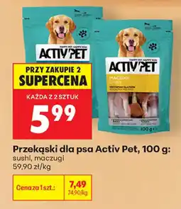 Biedronka Przekąski dla psa Activ Pet oferta