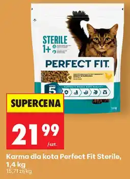 Biedronka Karma dla kota Perfect Fit Sterile oferta