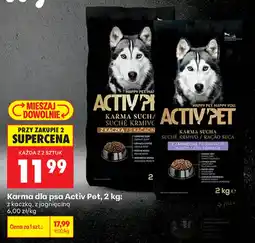 Biedronka Karma dla psa Activ Pet oferta
