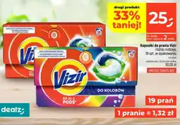 Dealz Kapsułki do prania Vizir oferta