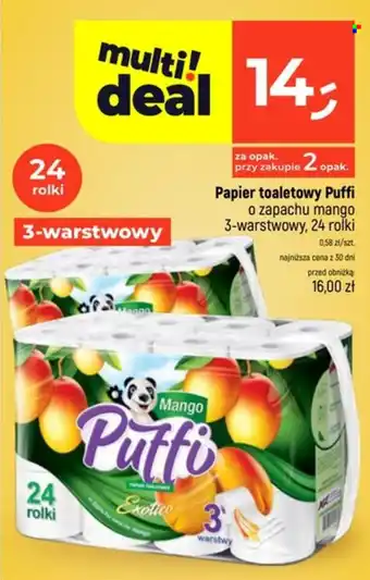 Dealz Papier toaletowy Puffi oferta
