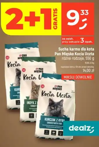 Sucha karma dla kota Pan Mięsko Kocia Uczta