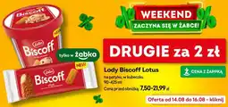 Żabka Lotus Biscoff lody oferta