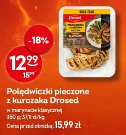 Żabka Polędwiczki pieczone z kurczaka Drosed oferta
