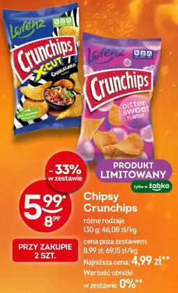 Żabka Chipsy Crunchips oferta