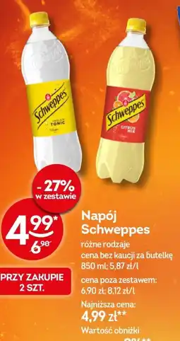 Żabka Napój Schweppes oferta