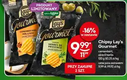 Żabka Chipsy Lay's Gourmet oferta