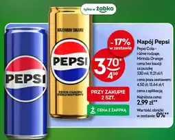 Żabka Napój Pepsi oferta