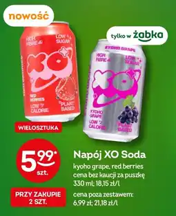 Żabka Napój XO Soda oferta
