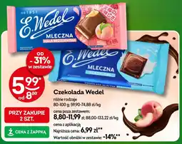Żabka Czekolada Wedel oferta