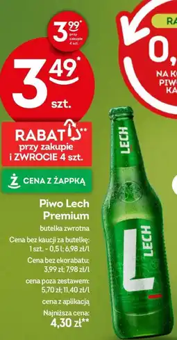 Żabka Piwo lech premium oferta