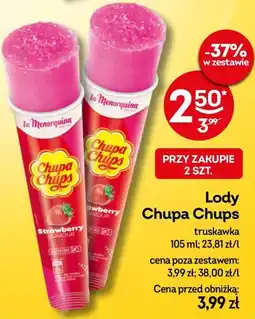 Żabka Lody Chupa Chups truskawka oferta
