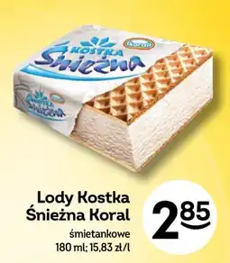 Żabka Lody Kostka Śnieżna Koral oferta