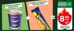 Żabka Kawa + Baton Wedel oferta