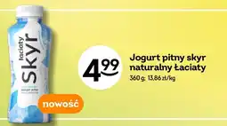 Żabka Jogurt pitny skyr naturalny Łaciaty oferta
