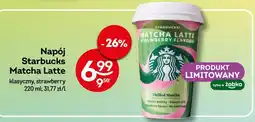 Żabka Napój Starbucks Matcha Latte oferta