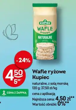 Żabka Wafle ryżowe Kupiec naturalne oferta