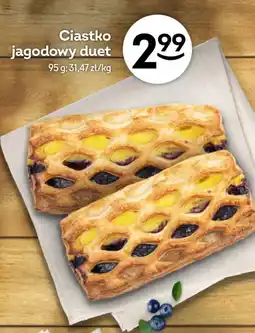 Żabka Ciastko jagodowy duet oferta