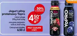 Żabka Jogurt pitny proteinowy Yopro oferta