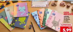 Kaufland OXFORD Zeszyt A5 Zoo Blocks lub Kids różne wzory oferta
