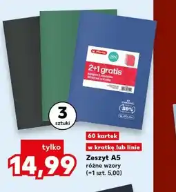 Kaufland Herlitz Zeszyt A5 oferta