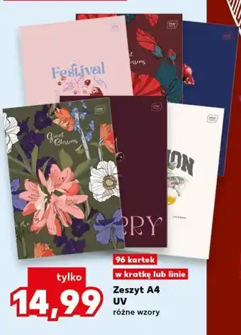 Kaufland Interdruk Zeszyt A4 UV oferta