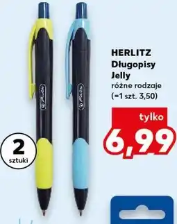 Kaufland Herlitz Długopisy Jelly oferta