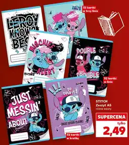 Kaufland STITCH Zeszyt A5 oferta