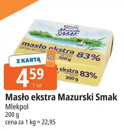 E.Leclerc Masło ekstra Mazurski Smak Mlekpol oferta