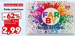 Kaufland Farby plakatowe 6 kolorów x oferta