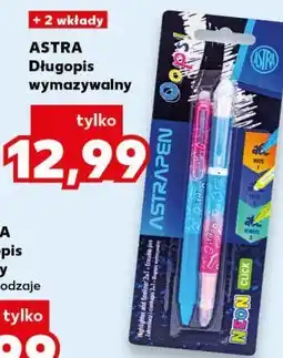 Kaufland ASTRA Długopis wymazywalny oferta