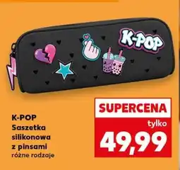 Kaufland K-POP Saszetka silikonowa z pinsami oferta