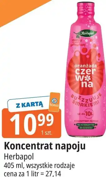 E.Leclerc Koncentrat napoju Herbapol oferta