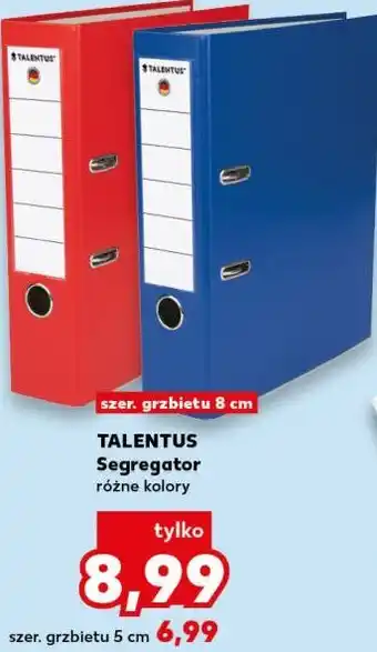 Kaufland TALENTUS Segregator różne kolory oferta