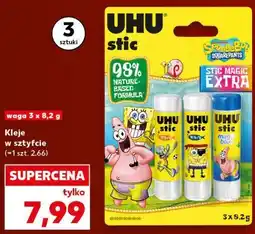 Kaufland UHU stic Kleje w sztyfcie oferta