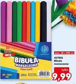 Kaufland ASTRA Bibuła marszczona oferta