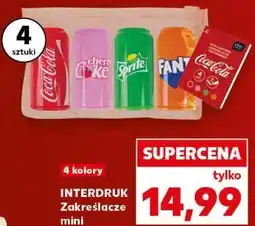 Kaufland INTERDRUK Zakreślacze mini oferta