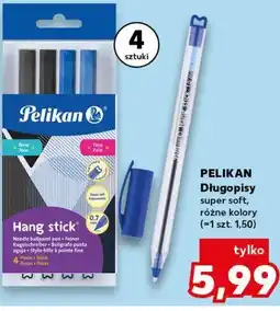 Kaufland Pelikan Długopisy Hang stick / super soft oferta
